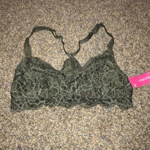 Xhilaration Army Green Bralette